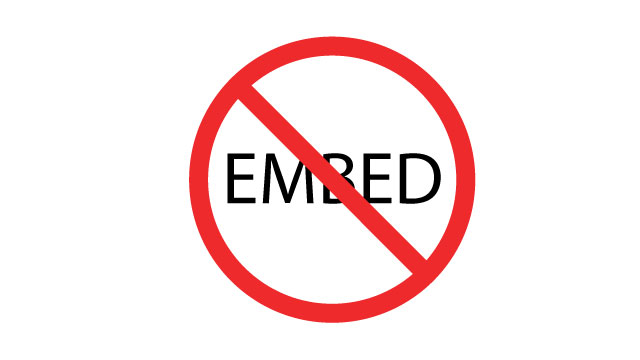 Embedding has been disabled because the Common Craft account is in arrears.